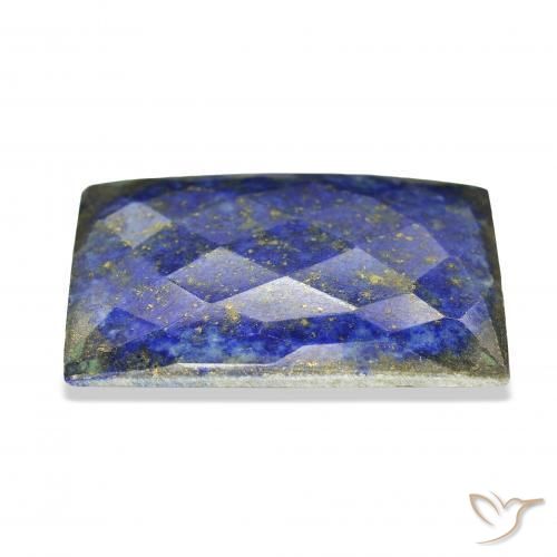 Lapis-lazuli Bleu foncé naturelle Baquette, 55.15 ct, Opaque
