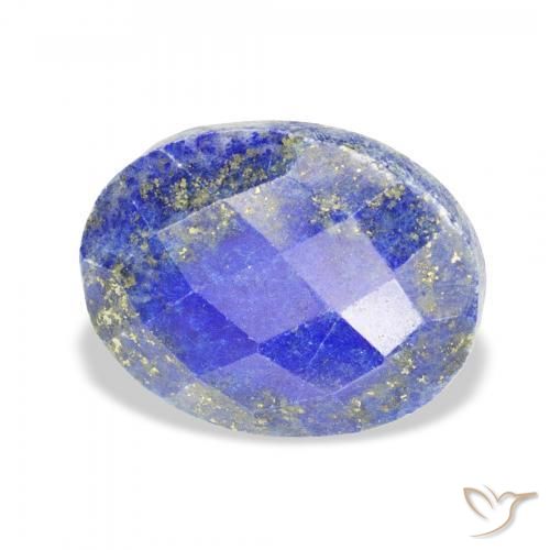 Lapis-lazuli Bleu vif naturelle ovale, 19.70 ct, Opaque