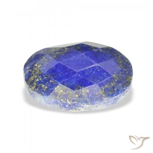 Lapis-lazuli Bleu vif naturelle ovale, 19.70 ct, Opaque