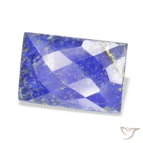 Lapis-lazuli Bleu vif naturelle Baquette, 27.94 ct, Opaque