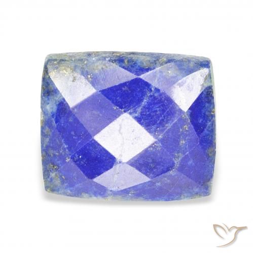 17.21ct Naturel Bleu vif Lapis-lazuli, Baquette, Opaque