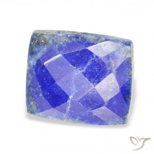 Lapis-lazuli Bleu vif naturelle Baquette, 17.21 ct, Opaque