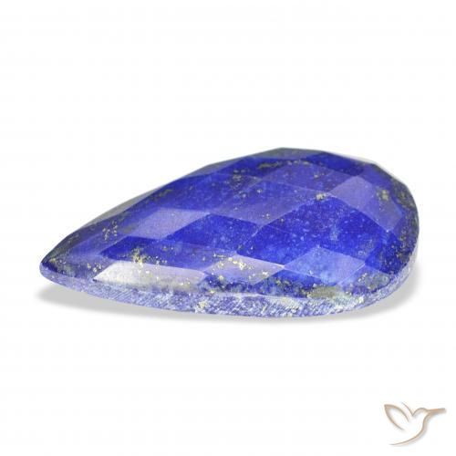 Lapis-lazuli Bleu moyen naturelle En forme de poire, 26.02 ct, Opaque