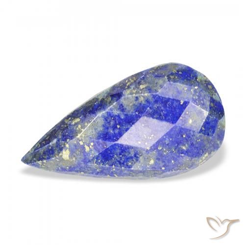 14.24ct Naturel Bleu vif Lapis-lazuli, En forme de poire, Opaque