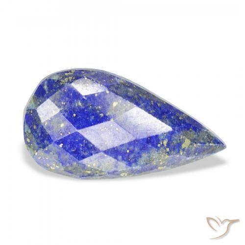 Lapis-lazuli Bleu vif naturelle En forme de poire, 14.24 ct, Opaque