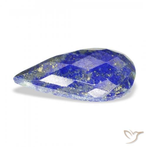 Lapis-lazuli Bleu vif naturelle En forme de poire, 14.24 ct, Opaque