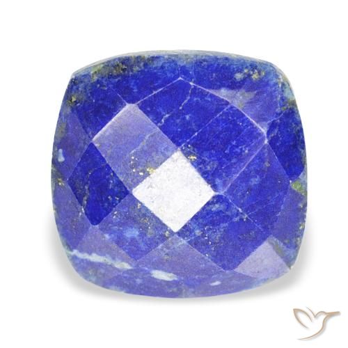 10.36ct Naturel Bleu moyen Lapis-lazuli, Coussin, Opaque