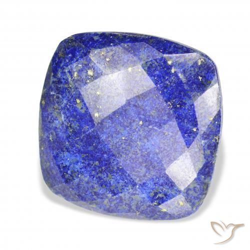 Lapis-lazuli Bleu vif naturelle Coussin, 46.07 ct, Opaque