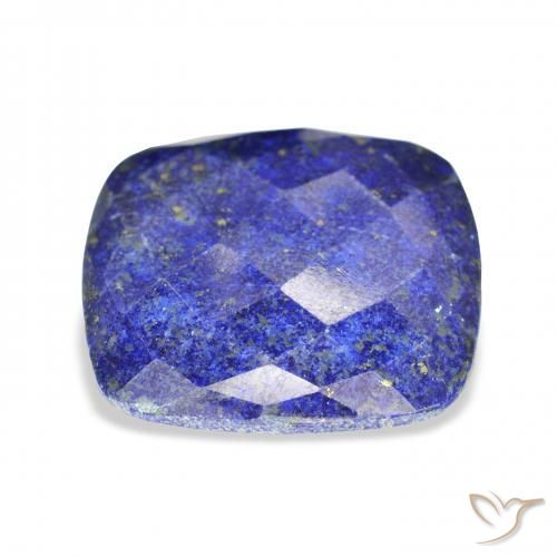 Lapis-lazuli Bleu vif naturelle Coussin, 46.07 ct, Opaque