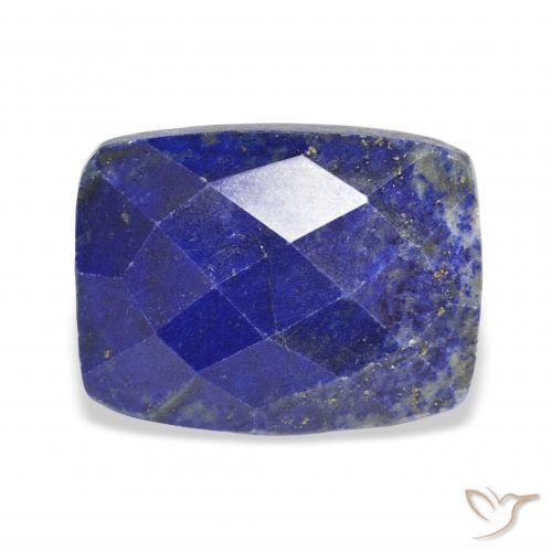 18.57ct Naturel Bleu marine Lapis-lazuli, Coussin, Opaque
