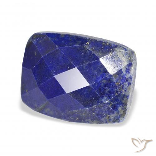 Lapis-lazuli Bleu marine naturelle Coussin, 18.57 ct, Opaque