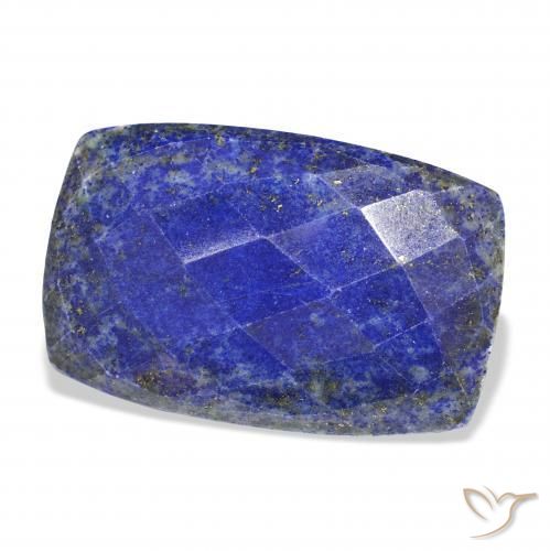 Lapis-lazuli Bleu marine naturelle Coussin, 61.80 ct, Opaque