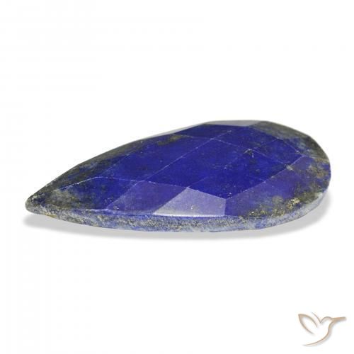Lapis-lazuli Bleu marine naturelle En forme de poire, 33.37 ct, Opaque