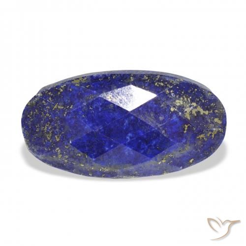 26.18ct Naturel Bleu marine Lapis-lazuli, ovale, Opaque