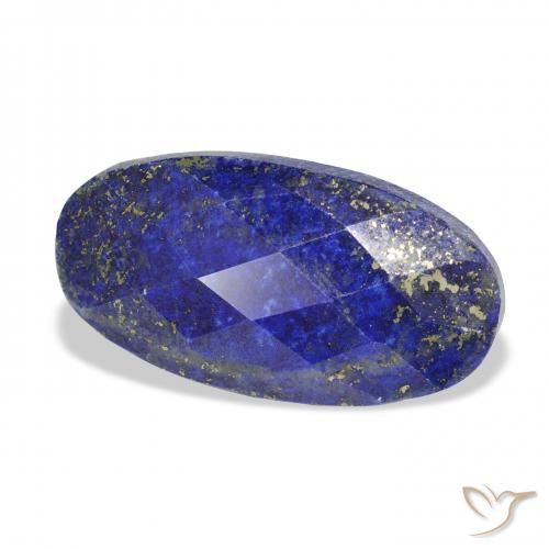 Lapis-lazuli Bleu marine naturelle ovale, 26.18 ct, Opaque