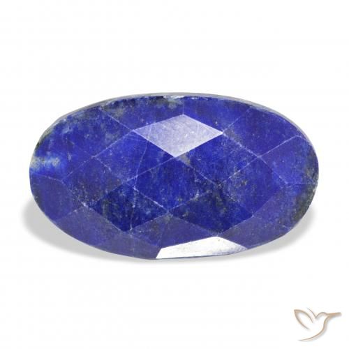 18.84ct Naturel Bleu marine Lapis-lazuli, ovale, Opaque