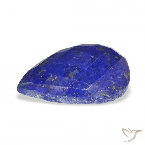 Lapis-lazuli Bleu marine naturelle En forme de poire, 14.18 ct, Opaque