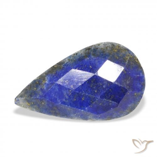 18.64ct Naturel Bleu foncé Lapis-lazuli, En forme de poire, Opaque