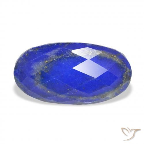 15.03ct Naturel Bleu azur profond Lapis-lazuli, ovale, Opaque
