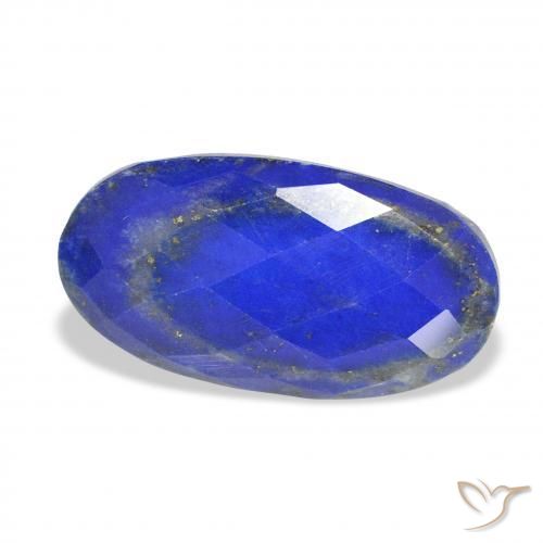Lapis-lazuli Bleu azur profond naturelle ovale, 15.03 ct, Opaque