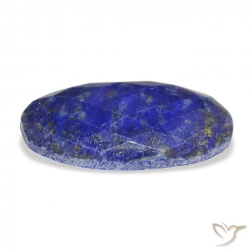 Lapis-lazuli Bleu foncé naturelle ovale, 22.85 ct, Opaque