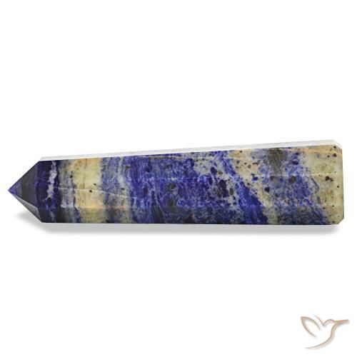 Lapis-lazuli Bleu marine naturelle Forme fantaisie, 409.56 ct, Opaque