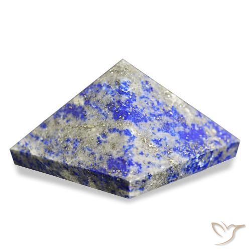 Lapis-lazuli Blue Grey naturelle Carré, 80.23 ct, Opaque