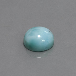 Larimar Bleu naturelle Coupe roude, 4.16 ct, Opaque
