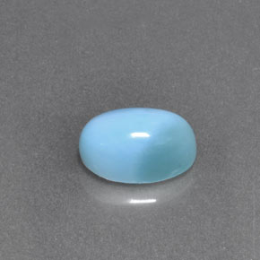 Larimar Bleu naturelle Coupe ovale, 1.90 ct, Opaque