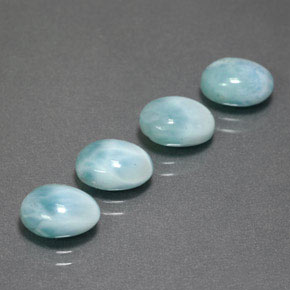 Achetez naturel ct Vert bleu Larimar gems, Coupe ovale, En provenance République Dominicaine chez GemSelect. En stock, livraison internationale!