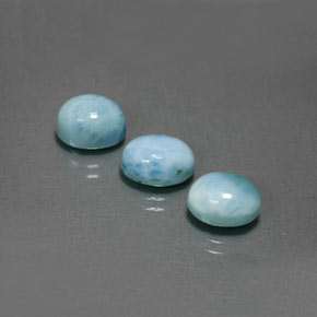 Achetez naturel ct bleue larimar gems, coupe ovale, en provenance république dominicaine chez gemselect. en stock, livraison internationale!