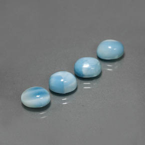 Achetez naturel ct Bleu Larimar gems, Coupe ovale, En provenance République Dominicaine chez GemSelect. En stock, livraison internationale!