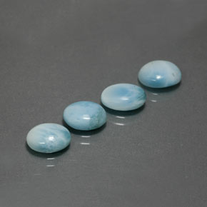 Achetez naturel ct Bleu Larimar gems, Coupe ovale, En provenance République Dominicaine chez GemSelect. En stock, livraison internationale!