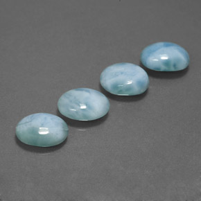 Achetez naturel ct bleue larimar gems, coupe ovale, en provenance république dominicaine chez gemselect. en stock, livraison internationale!