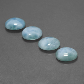 Achetez naturel ct bleue larimar gems, coupe ovale, en provenance république dominicaine chez gemselect. en stock, livraison internationale!