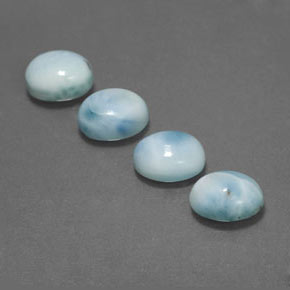 Achetez naturel ct bleue larimar gems, coupe ovale, en provenance république dominicaine chez gemselect. en stock, livraison internationale!