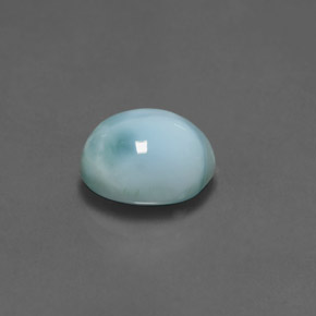 Larimar Bleu naturelle Coupe ovale, 3.02 ct, Opaque