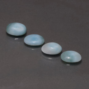 Achetez naturel ct Vert bleu Larimar gems, Coupe ovale, En provenance République Dominicaine chez GemSelect. En stock, livraison internationale!
