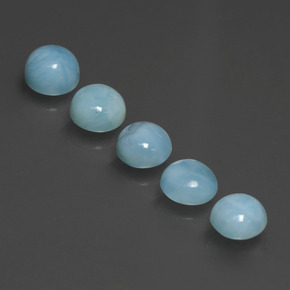 Achetez naturel ct Bleu Larimar gems, Coupe roude, En provenance République Dominicaine chez GemSelect. En stock, livraison internationale!