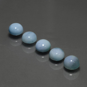 Achetez naturel ct bleue larimar gems, coupe roude, en provenance république dominicaine chez gemselect. en stock, livraison internationale!