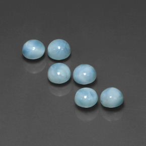 Achetez naturel ct bleue larimar gems, coupe roude, en provenance république dominicaine chez gemselect. en stock, livraison internationale!