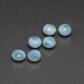 Achetez naturel ct bleue larimar gems, coupe roude, en provenance république dominicaine chez gemselect. en stock, livraison internationale!