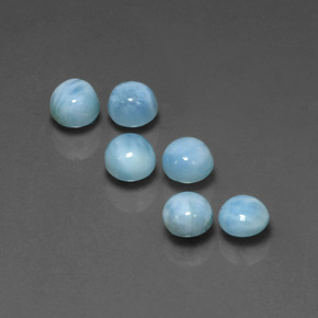 Achetez naturel ct bleue larimar gems, coupe roude, en provenance république dominicaine chez gemselect. en stock, livraison internationale!