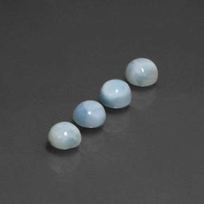 Achetez naturel ct bleue larimar gems, coupe roude, en provenance république dominicaine chez gemselect. en stock, livraison internationale!