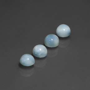 Achetez naturel ct bleue larimar gems, coupe roude, en provenance république dominicaine chez gemselect. en stock, livraison internationale!