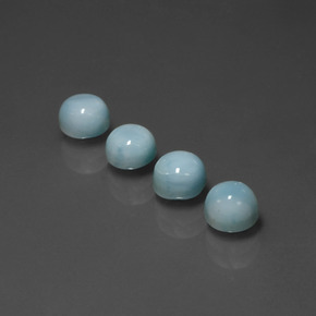 Achetez naturel ct bleue larimar gems, coupe roude, en provenance république dominicaine chez gemselect. en stock, livraison internationale!