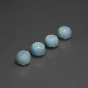 Achetez naturel ct bleue larimar gems, coupe roude, en provenance république dominicaine chez gemselect. en stock, livraison internationale!