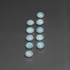 Achetez naturel ct bleue larimar gems, coupe roude, en provenance république dominicaine chez gemselect. en stock, livraison internationale!