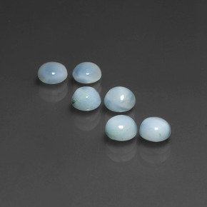 Achetez naturel ct bleue larimar gems, coupe roude, en provenance république dominicaine chez gemselect. en stock, livraison internationale!