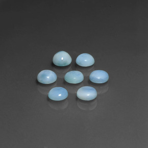 Achetez naturel ct bleue larimar gems, coupe roude, en provenance république dominicaine chez gemselect. en stock, livraison internationale!
